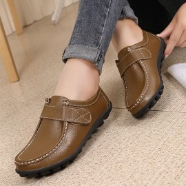 US Size 5-12 Women Flats Shoes Slip On Round Toe Outdoor Soft Loafers