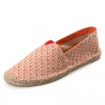 Women Large Size Solid Color Slip-on Espadrilles Fisherman Flat Shoes