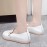 Women Lightweight Buckle Solid Color Soft Slip On Casual Comfy Flats