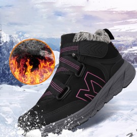 Women Soft Sole Plush Lining Warm Outdoor Winter Sneakers Snow Boots