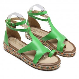 Roman Gladiator Sandals Summer Wedges Platform Women Shoes