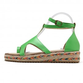 Roman Gladiator Sandals Summer Wedges Platform Women Shoes