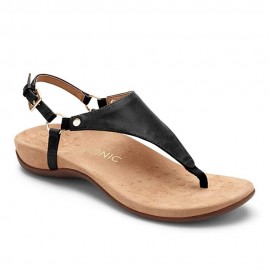 Women Metal Buckle Flip Flops Casual Flat Slingback Sandals