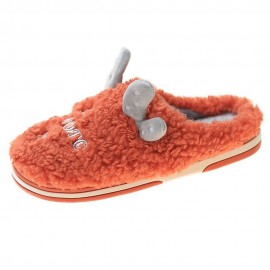 Women's Cute Antlers Warm Lining Casual Home Plush Slippers