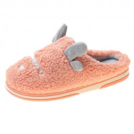 Women's Cute Antlers Warm Lining Casual Home Plush Slippers